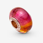 Pandora Glittering Sunset Murano Glass Charm