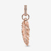 Pandora Sparkling Feather Dangle Charm