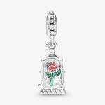Pandora Stg Disney Beauty & Beast Rose Stg Charm