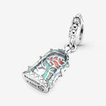 Pandora Stg Disney Beauty & Beast Rose Stg Charm