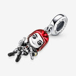 Marvel The Avengers Black Widow Sterling Silver Dangle Charm