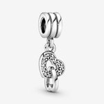 Pandora Interlocking Hearts Silver Hanging Charm