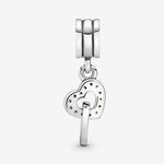 Pandora Interlocking Hearts Silver Hanging Charm