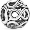 Pandora Infinite Love Openwork Silver Charm