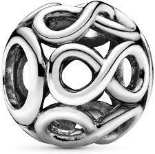 Pandora Infinite Love Openwork Silver Charm