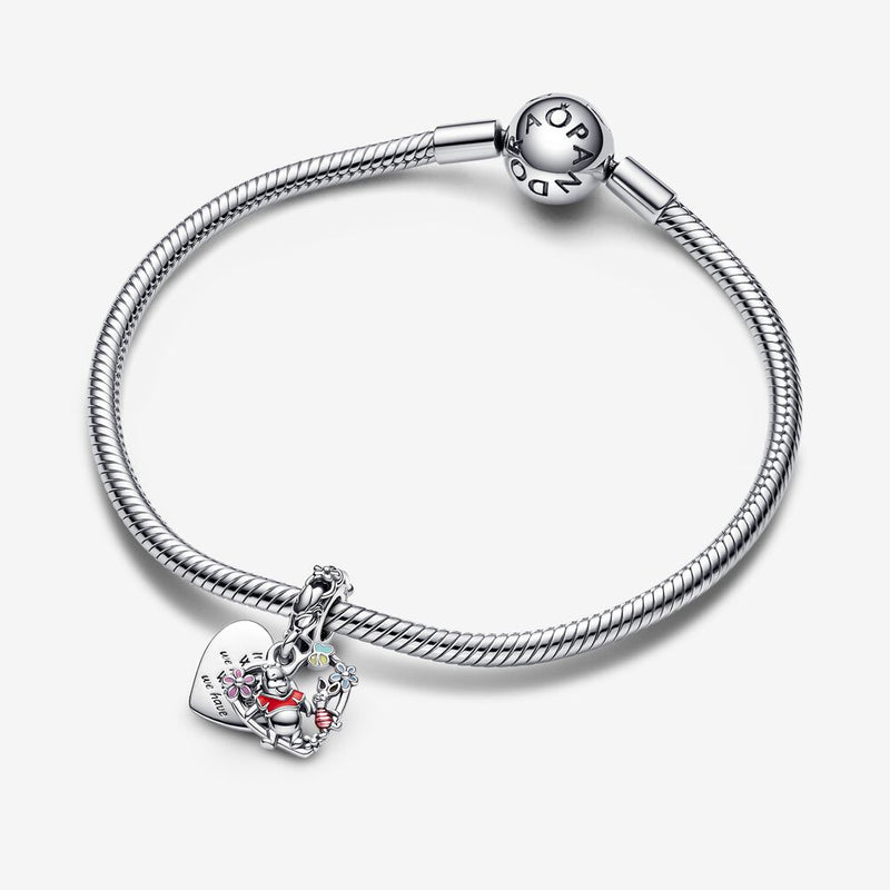 Pandora Disney Winnie the Pooh & Piglet Double Dangle Charm