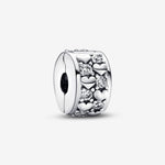 Pandora Infinite Hearts Sparkling Clip Charm