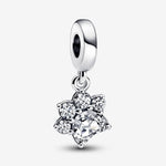 Pandora Sparkling Pet Paw Print Dangle Charm