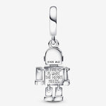 Pandora Bestie Bot Robot Dangle Charm