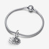 Pandora Sparkling Snowflake Double Dangle Charm