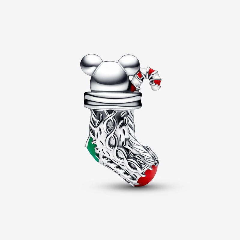 Pandora Festive Mouse & Stocking Charm