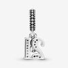 Pandora 21 Years Of Love Silver Hanging Charm with Cz