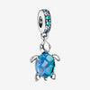 Pandora Murano Glass Sea Turtle Dangle Charm