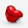 Pandora Metallic Red Heart Charm