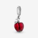 Pandora Murano Glass Red Apple Dangle Charm