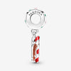 Pandora Ginger Bread Man withith Candy Cane Stg Dangle Charm