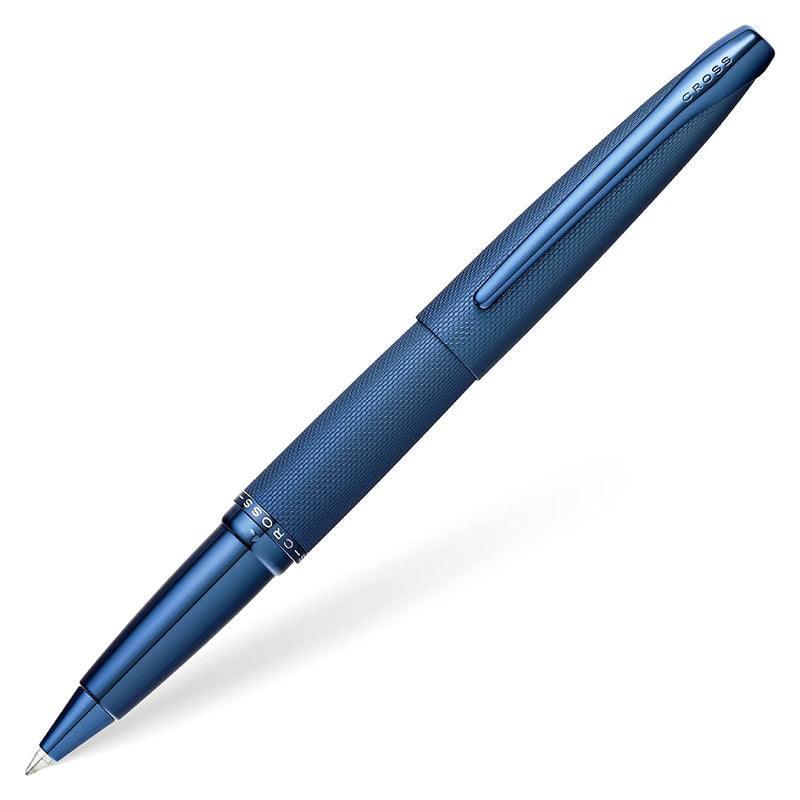 Cross Atx Sandblasted Dark Blue Rollerball Pen