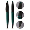 Cross Calais Matte Green And Black Lacquer Ballpoint