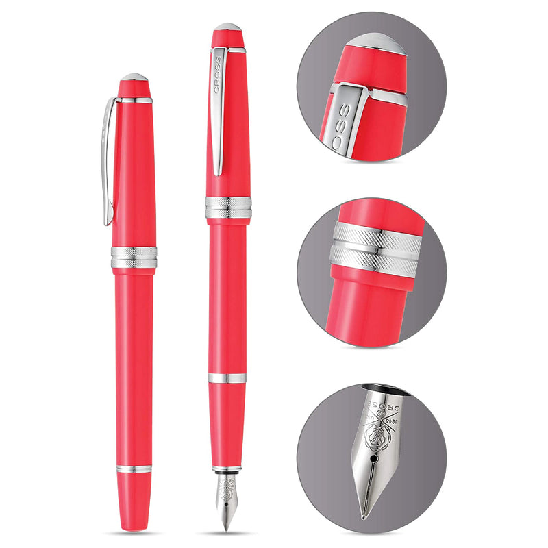 Cross Bailey Light Polished Coral Resin Fountain Pen