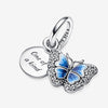 Pandora Butterfly STG CZ Dangle Charm