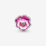 Pandora Pansy STG CZ Charm