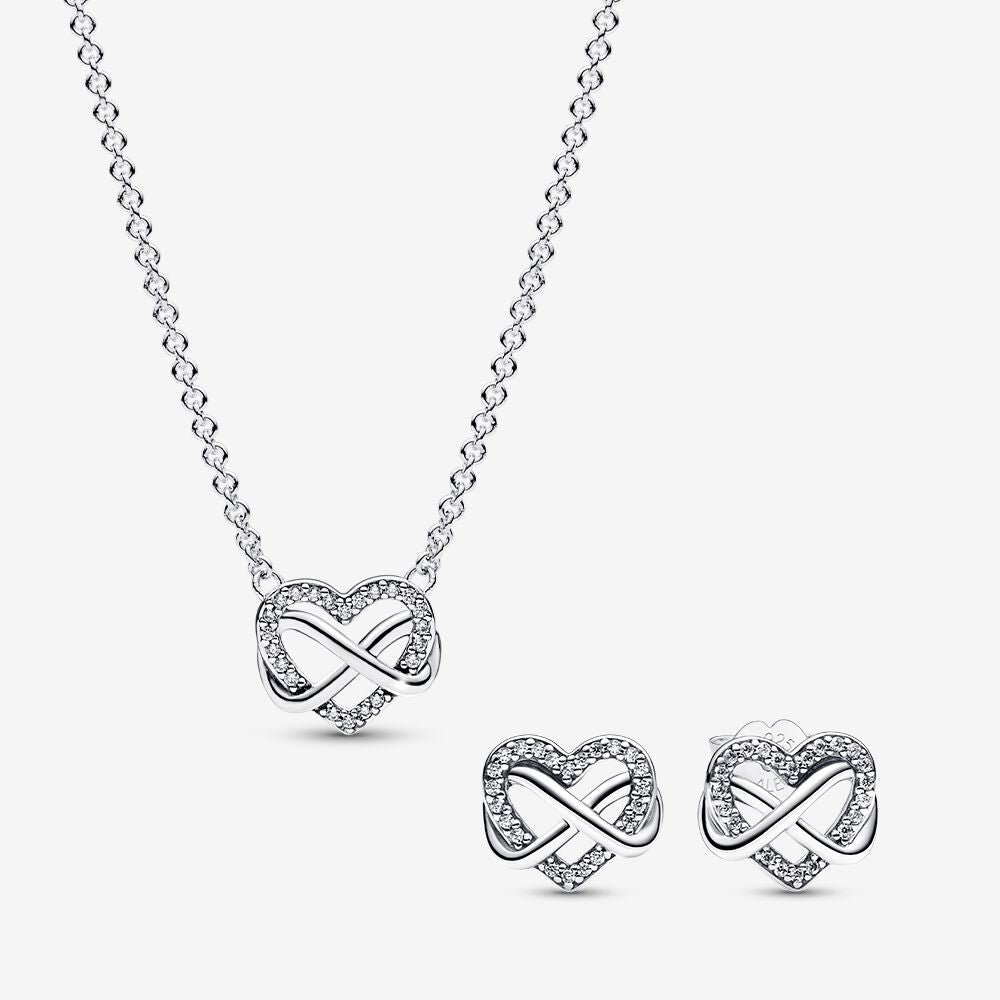 Sparkling Infinity Collier Necklace – Pandora Jordan