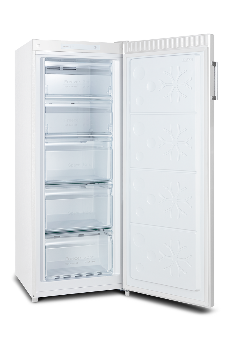 CHiQ 166L Frost Free Upright Freezer White