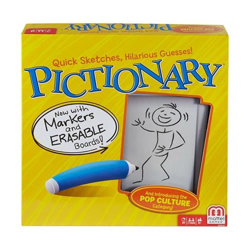 Mattel Pictionary Board Game