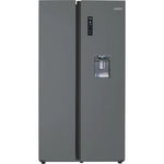 CHiQ 559L Side by Side Fridge Black Steel CSS558NBSD