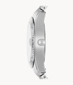 Fossil Scarlette Mini Three-Hand Date Stainless Steel Watch