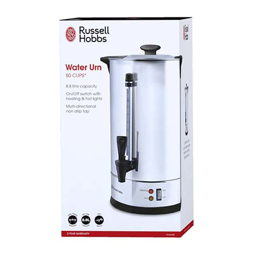 Russell Hobbs 8.8 Ltrs Water Urn S/Steel RHWU88