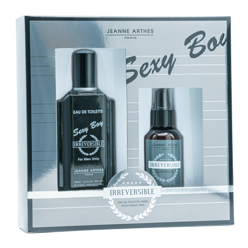Jeanne Arthes Sexy Boy Irreversible EDT 100ml+Face Care 75ml