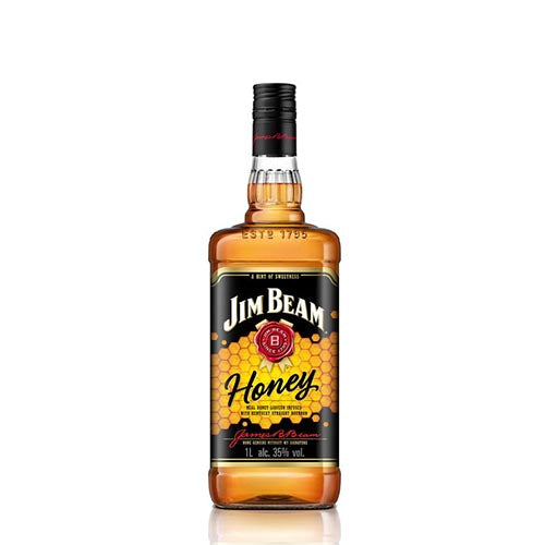 Jim Beam Honey Bourbon Whisky 1L