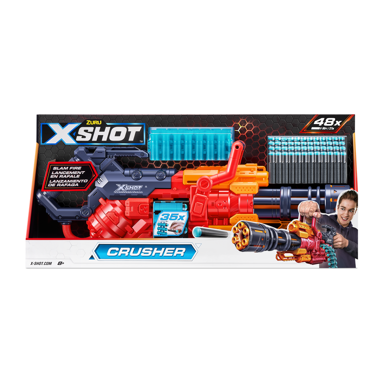 WT X-Shot Excel Crusher (35 Dart Belt 48 Darts)