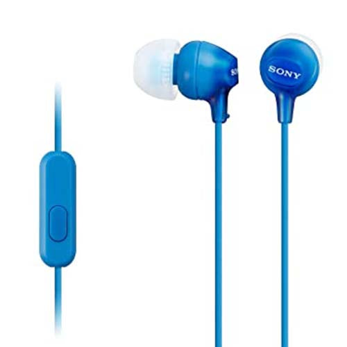 Sony Ear Phones Mdr-Ex15Ap/Blue