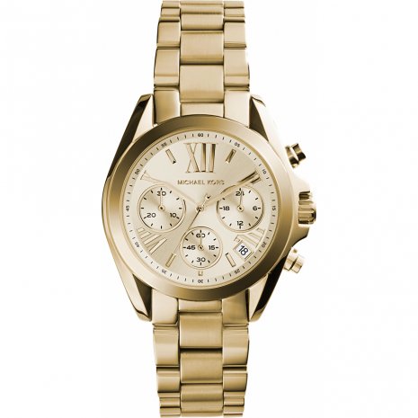 Michael Kors Bradshaw Gold-Tone Chronograph Watch