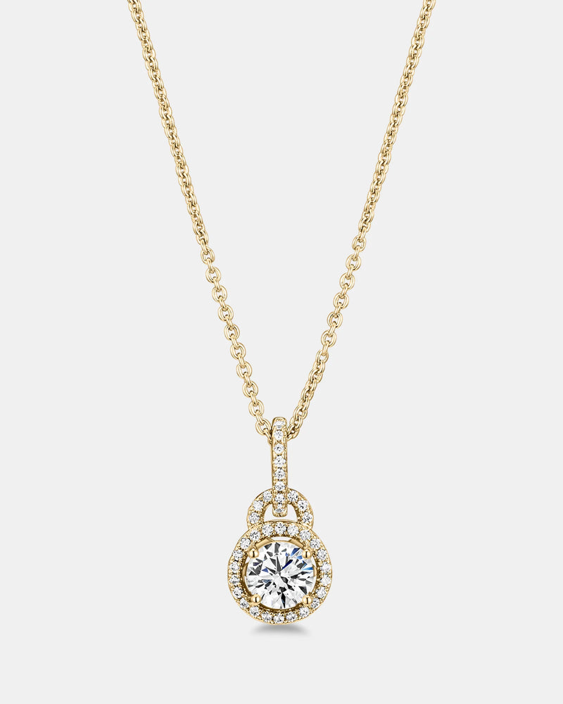 Mestige CZ Bree Gold Necklace