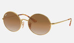 Rayban Oval Arista W/ Clear Gradient Brown - Mt