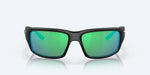 Costa Fantail Pro 11 Matte Black W/ Green Mirror 580G -Pt