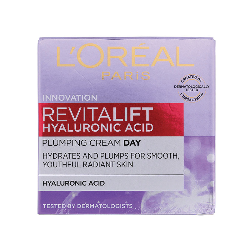 L'Oreall Hyaluronic Acid Plumping Day Cream 50ml
