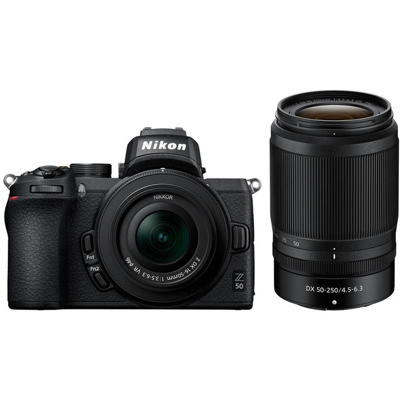 Nikon Z50 Body + NIKKOR Z DX 16-50/50-250mm VR Lens