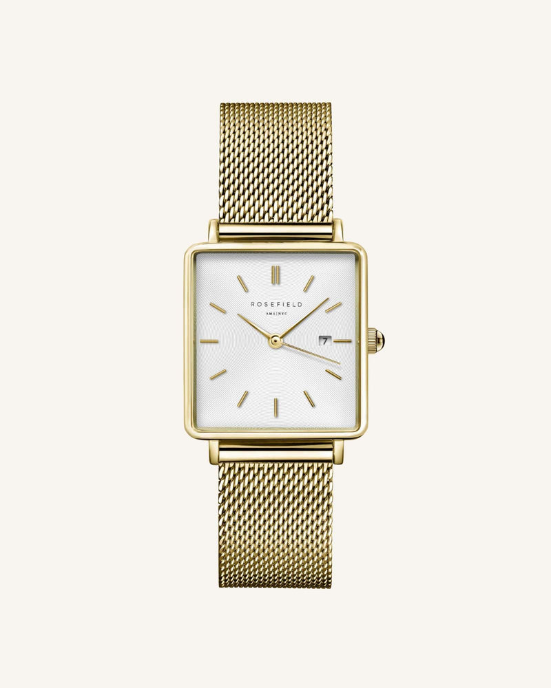 Rosefeild The Boxy White Gold