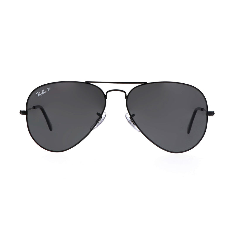 Rayban Aviator Large Metal Black W/Black