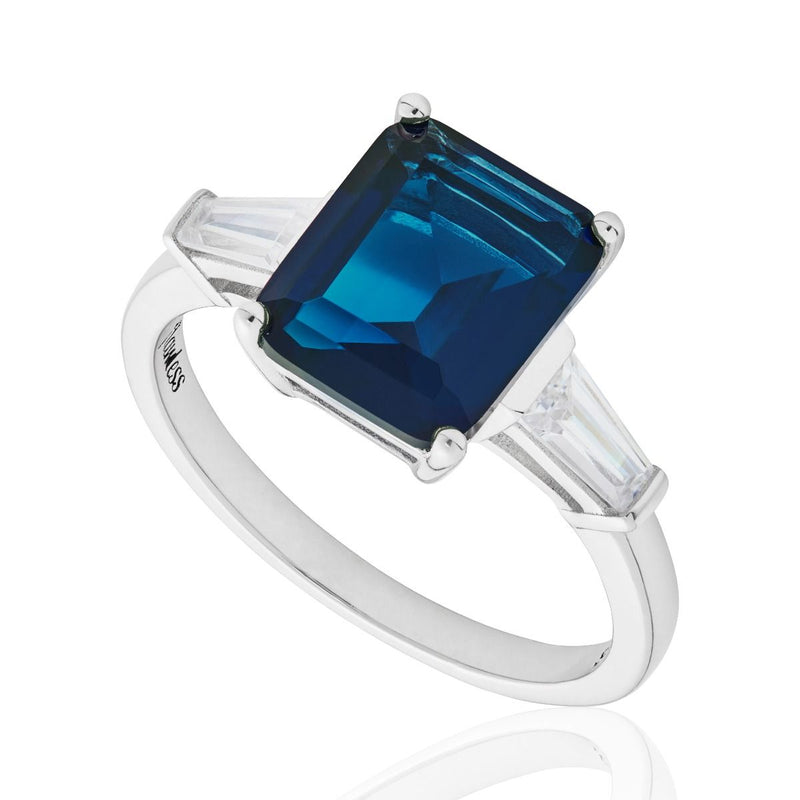 Buckley Sapphire Baguette Tapered Baguette Ring