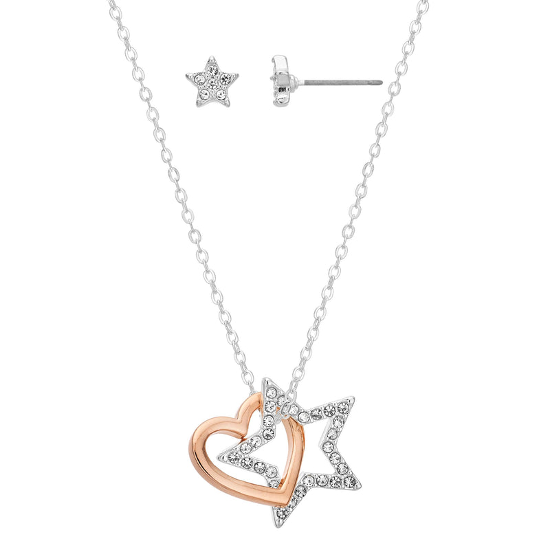 Buckley Wish Upon A Star Earring and Pendant Set