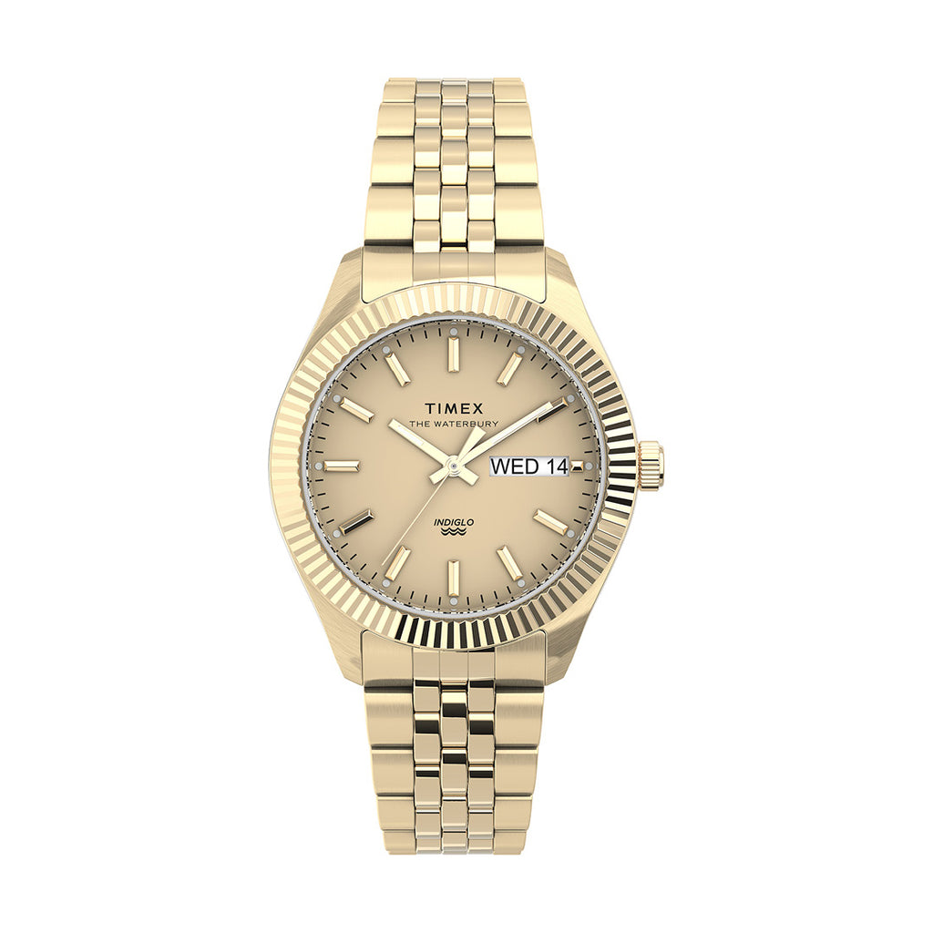 Timex waterbury rose on sale gold