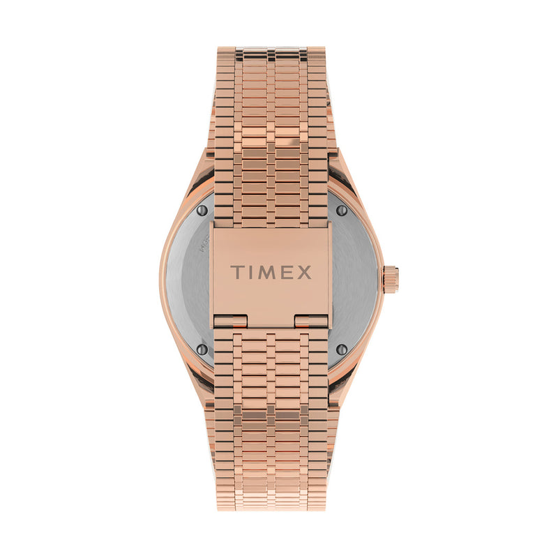 Timex Q Timex 36mm Stainless Steel Bracelet Watch
