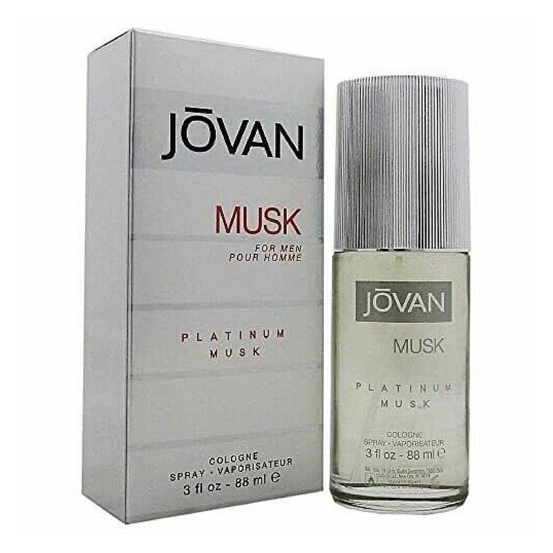 Jovan Musk Platinum for Men Cologne Spray 88ml