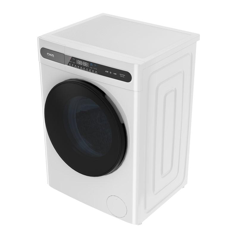 CHiQ Washing Machine 8KG Front Load Washer & Dryer Combo White