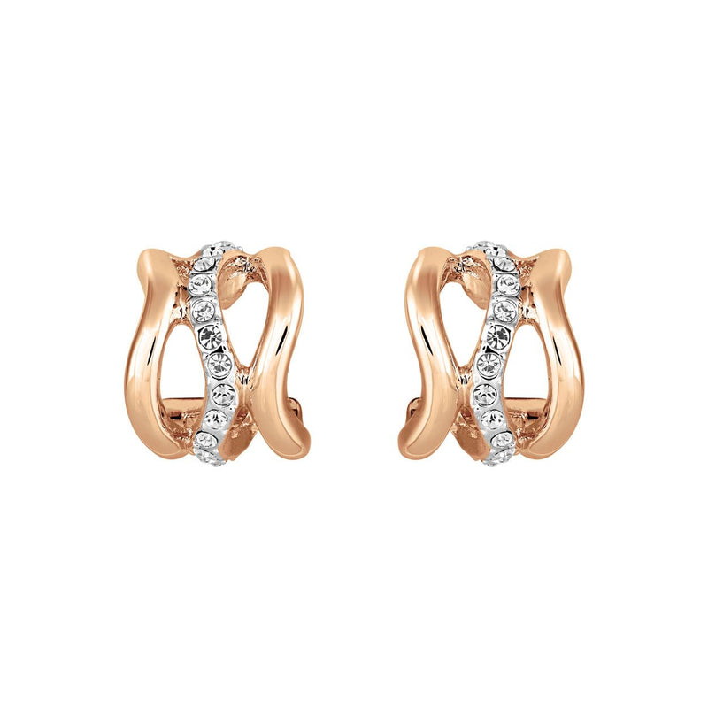 Buckley Bayswater Hoops Earrings- Rose Gold
